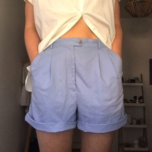 Pleated Dad Shorts